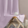 Linen Texture Curtains Light Reducing Grommet Top Drapes 2 Panels - AnyLinen