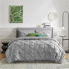 Luxury Duvet Cover Pinch Pleat Brief Bedding 7-Pieces Set