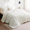 Luxury Duvet Cover Pinch Pleat Brief Bedding 7-Pieces Set - AnyLinen