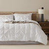 Luxury Duvet Cover Pinch Pleat Brief Bedding 7-Pieces Set - AnyLinen