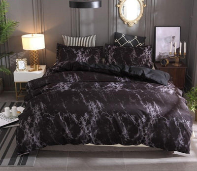 Marble Duvet Bedding Set - AnyLinen