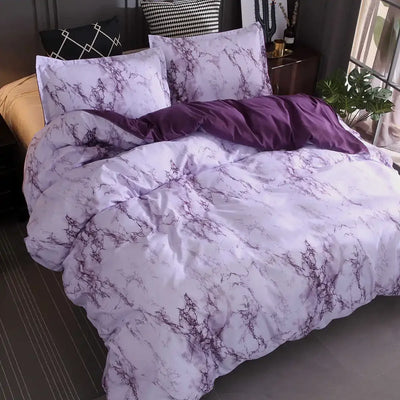 Marble Duvet Bedding Set - AnyLinen