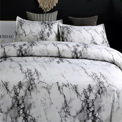 Marble Duvet Cover Bedding Set | Any Linen