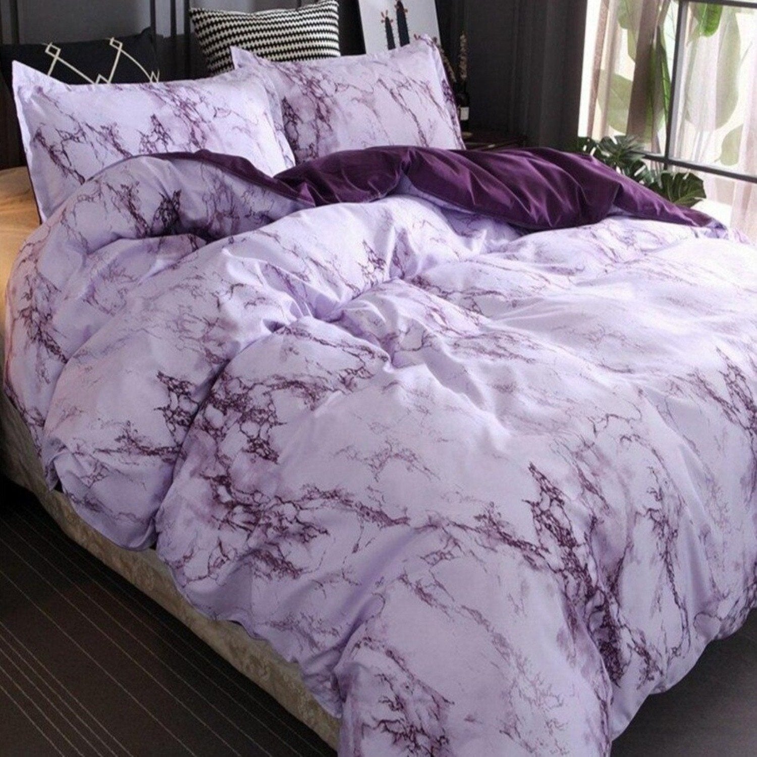 Marble Duvet Cover Bedding Set | Any Linen