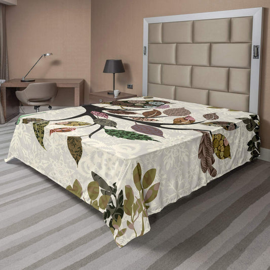 Nature Flat Soft Comfortable Top Decorative Sheet | Anna's Linens
