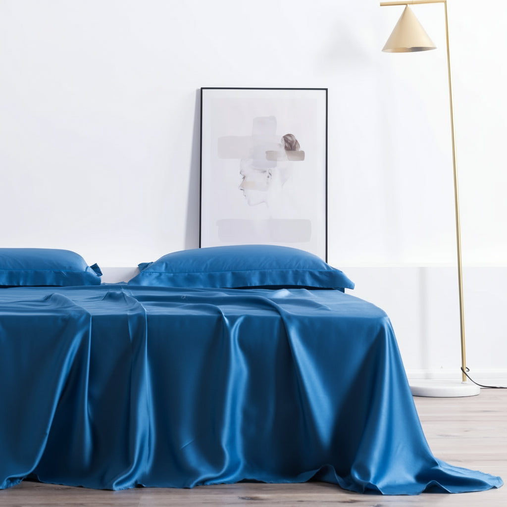 25 Momme Nature Mulberry Silk Top Grade Healthy Beauty Duvet Cover Set