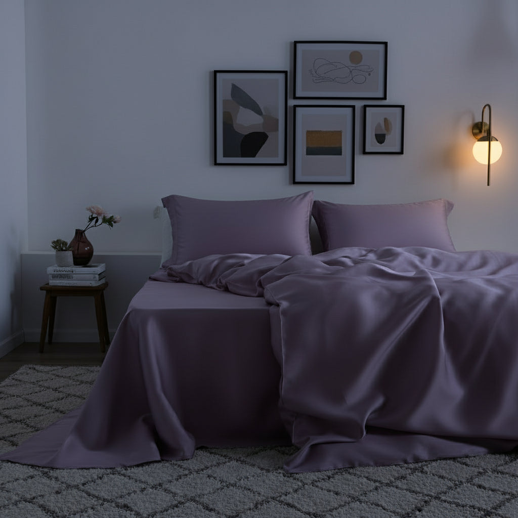 25 Momme Nature Mulberry Silk Top Grade Healthy Beauty Duvet Cover Set