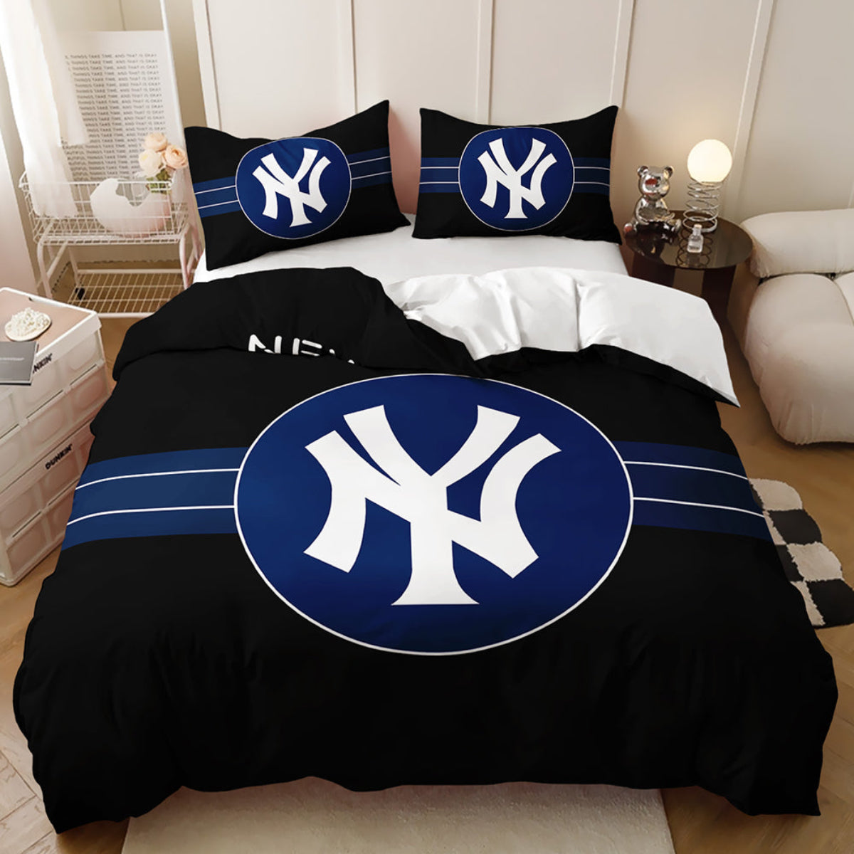 New York Yankees Inspired Bedding Set