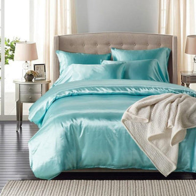 Satin Luxury Style Duvet Cover Bedding Set | AnyLinen