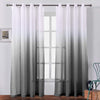 Semi Sheer Soft Linen Curtains Voile Grommet Set of 2 | Any Linen