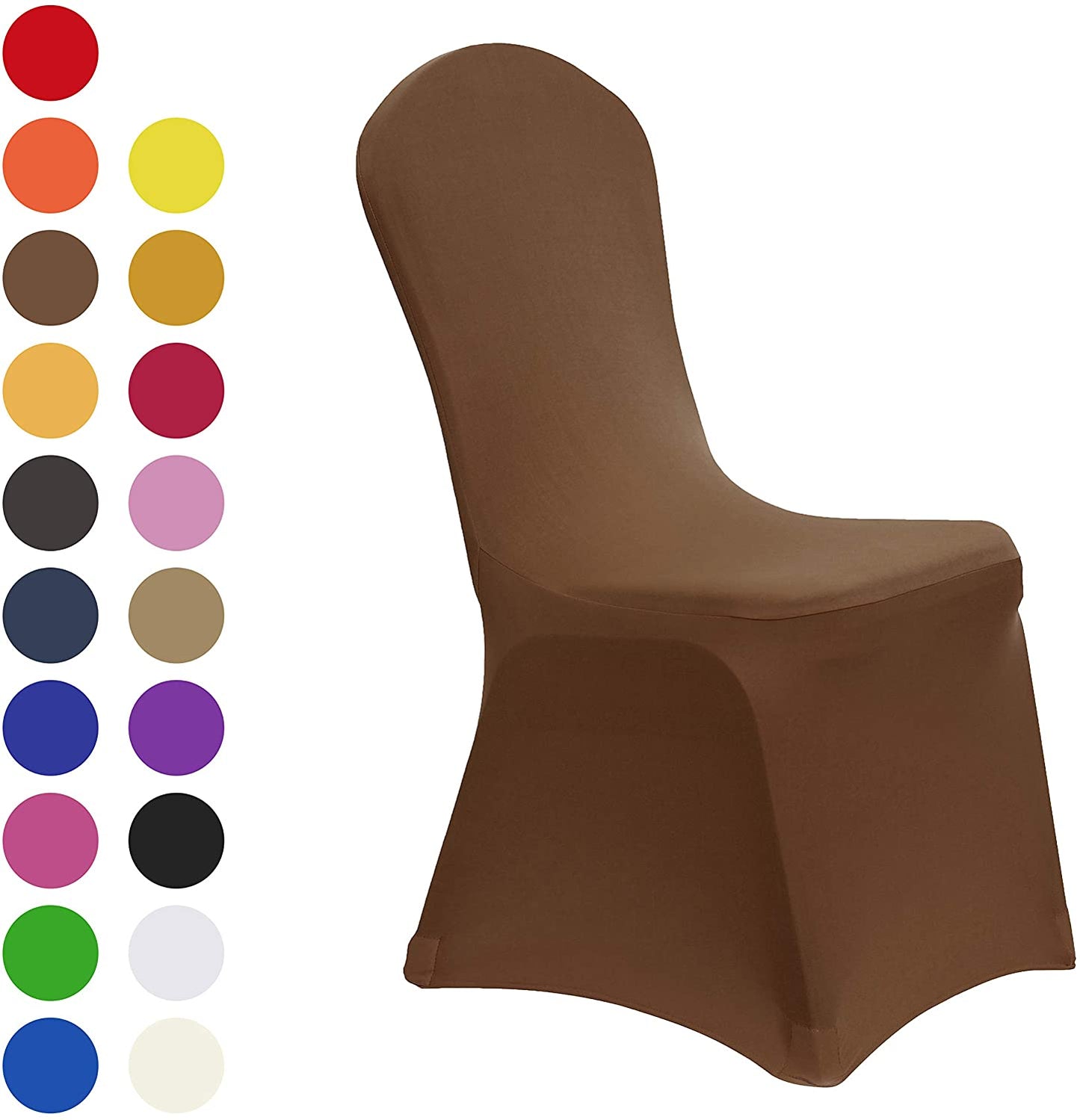 Set of 10 Spandex Dining Living Room Chair Covers | Anna's Linens