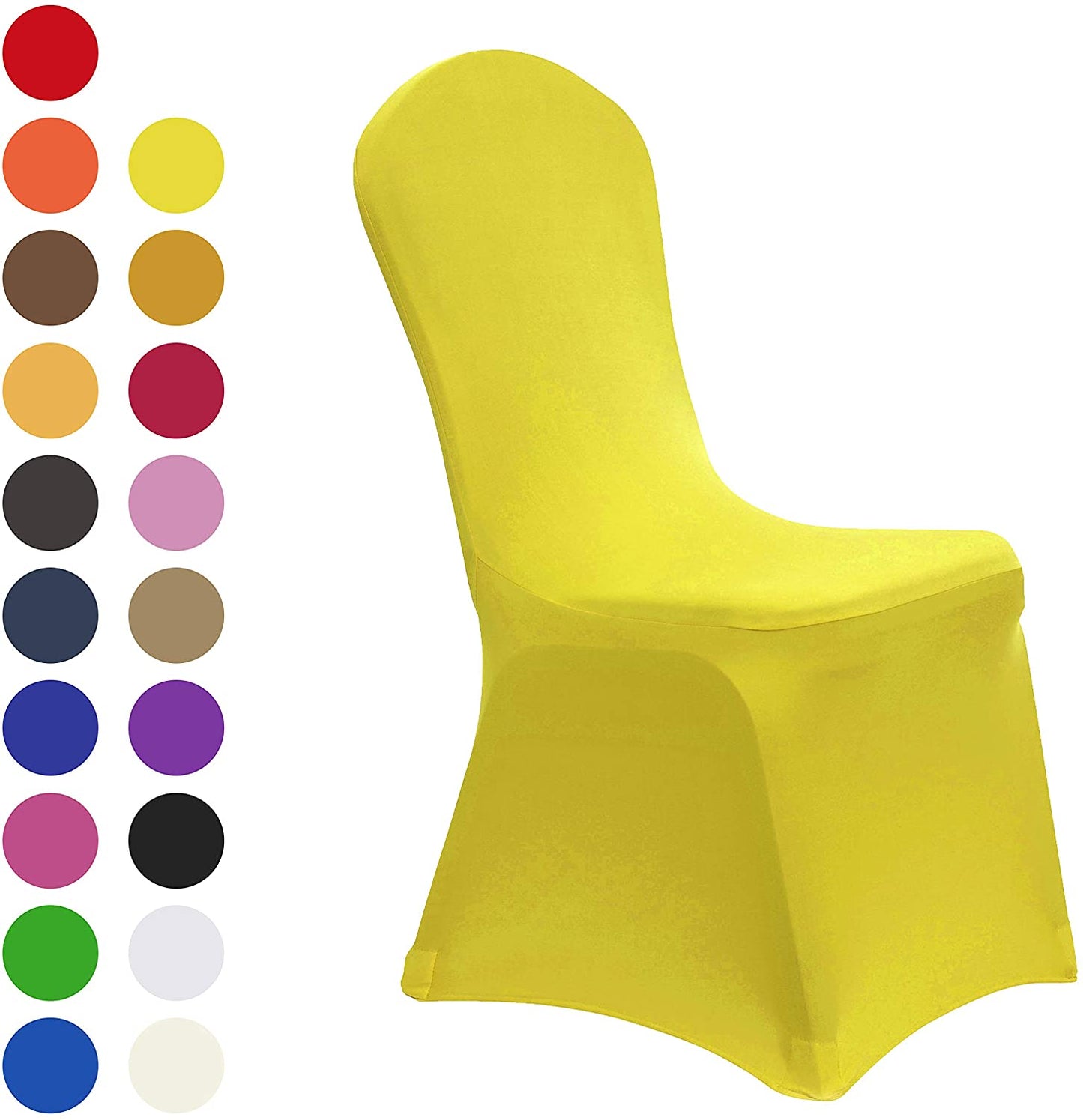Set of 10 Spandex Dining Living Room Chair Covers | Anna's Linens