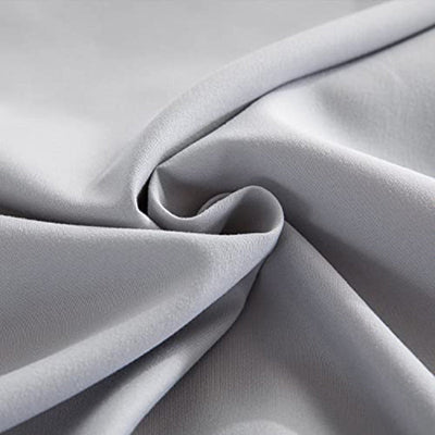 Soft Breathable Washed Microfiber Zipper Closure Duvet Cover Set