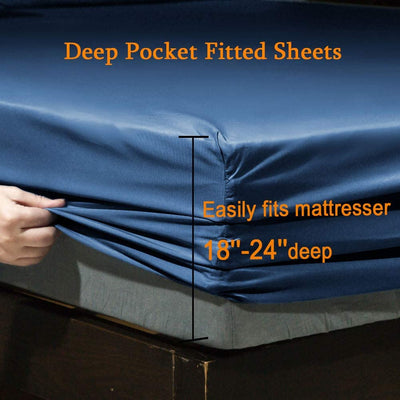 Super Soft Premium 1800 Thread Count Hypoallergenic Egyptian Sheets | AnyLinen