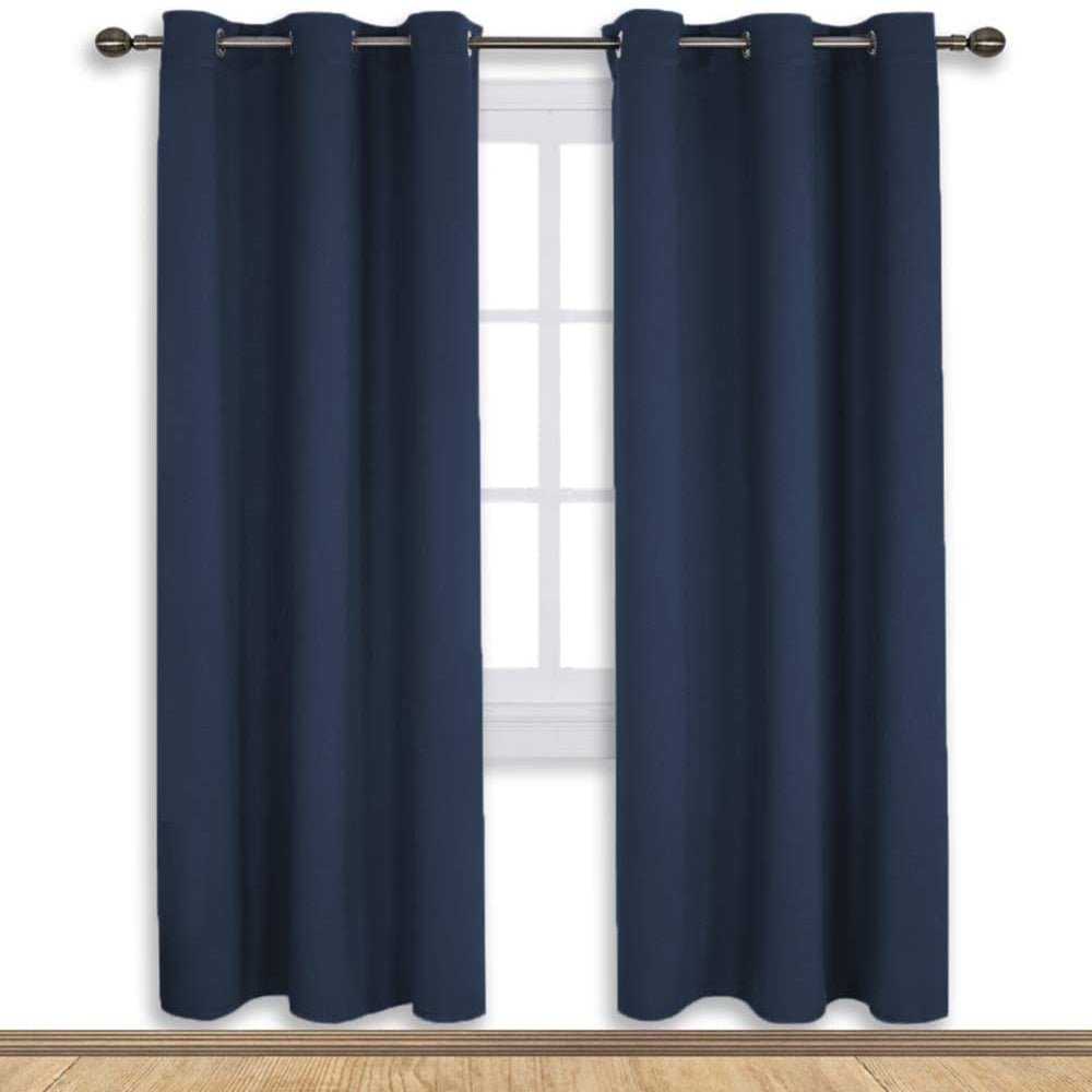Blackout Window Treatment Thermal Insulated Grommet Drapery Panels - Anna's Linens