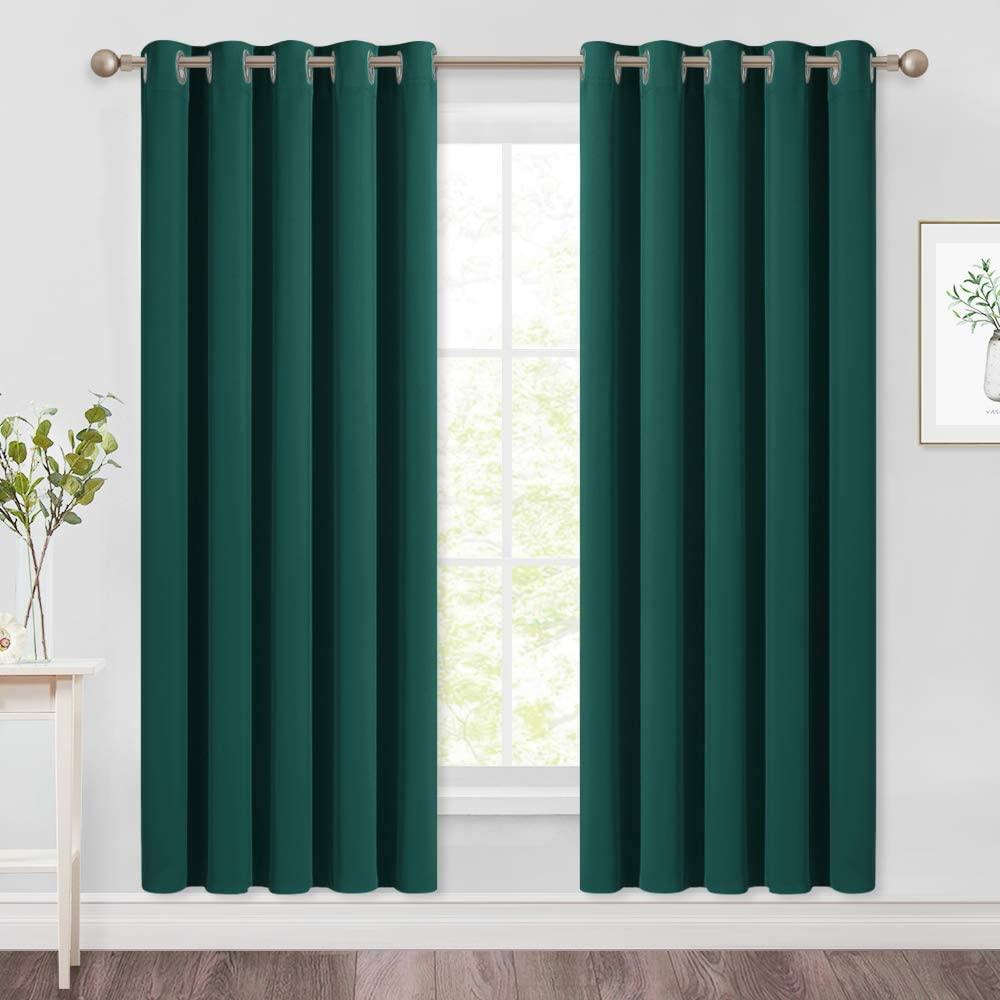 Blackout Window Treatment Thermal Insulated Grommet Drapery Panels - Anna's Linens