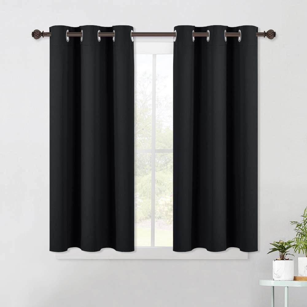 Blackout Window Treatment Thermal Insulated Grommet Drapery Panels - Anna's Linens