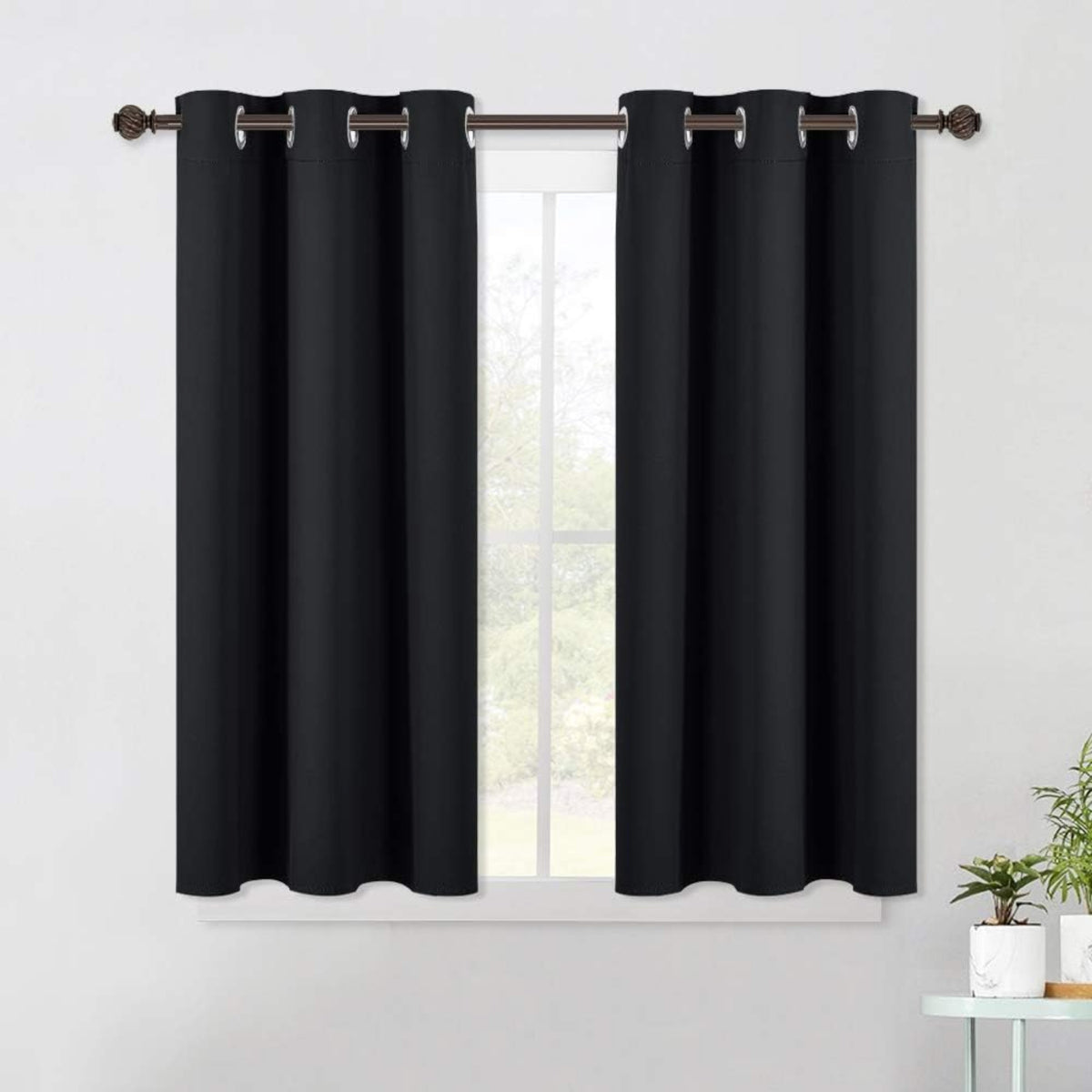 Blackout Window Treatment Thermal Insulated Grommet Drapery Panels - Anna's Linens