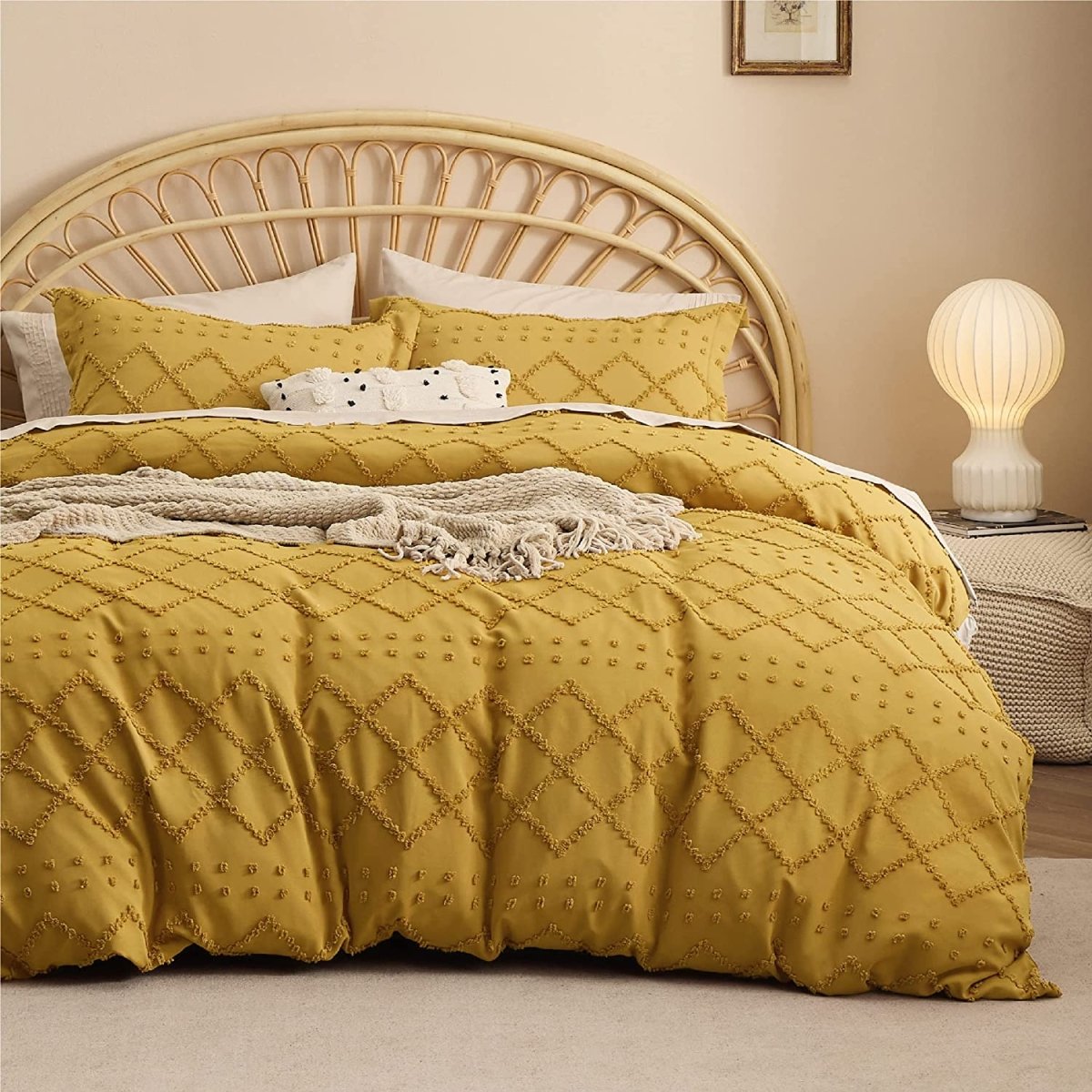 Boho Shabby Chic Duvet Cover Bedding Set - Anna's Linens