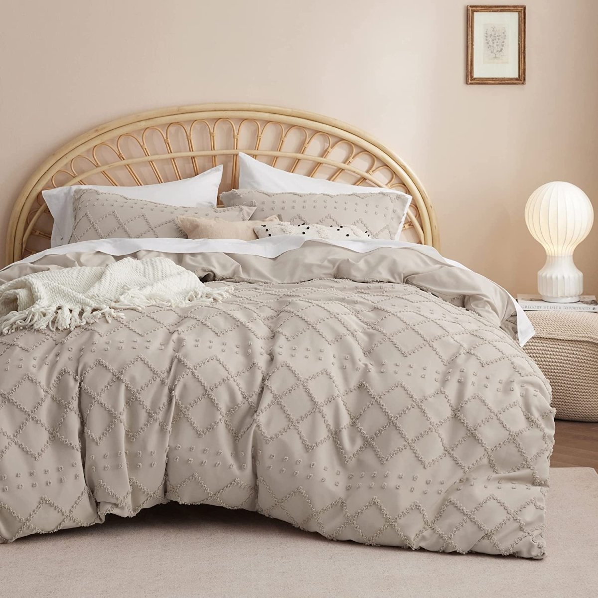 Boho Shabby Chic Duvet Cover Bedding Set - Anna's Linens