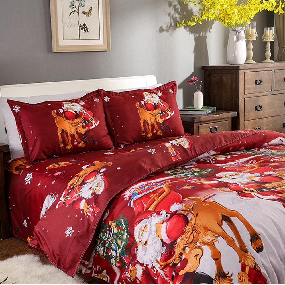 Cartoon Duvet Cover Bed Sheet Set - Anna's Linens