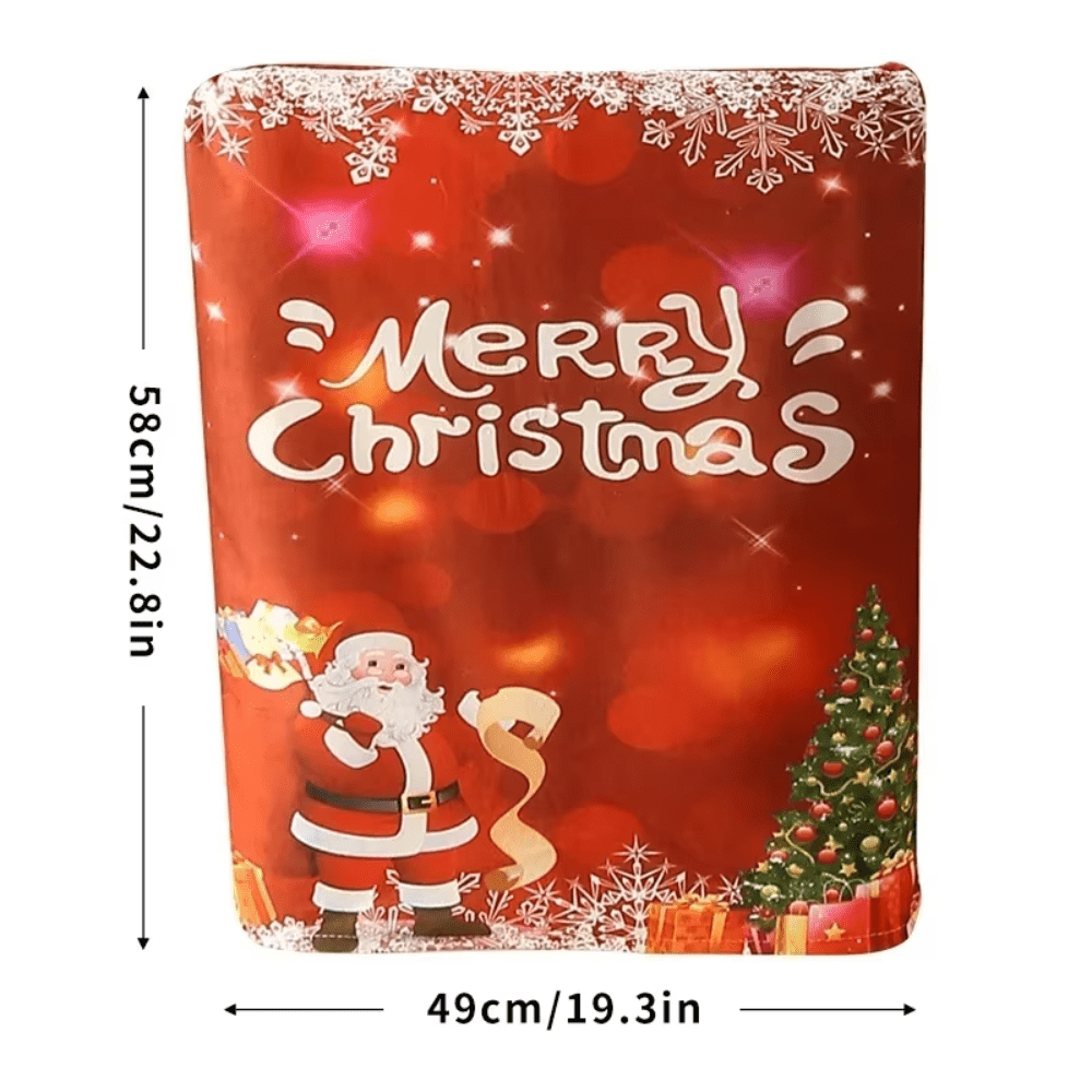 Christmas Santa Claus Chair Cover Set of 6 - Anna's Linens