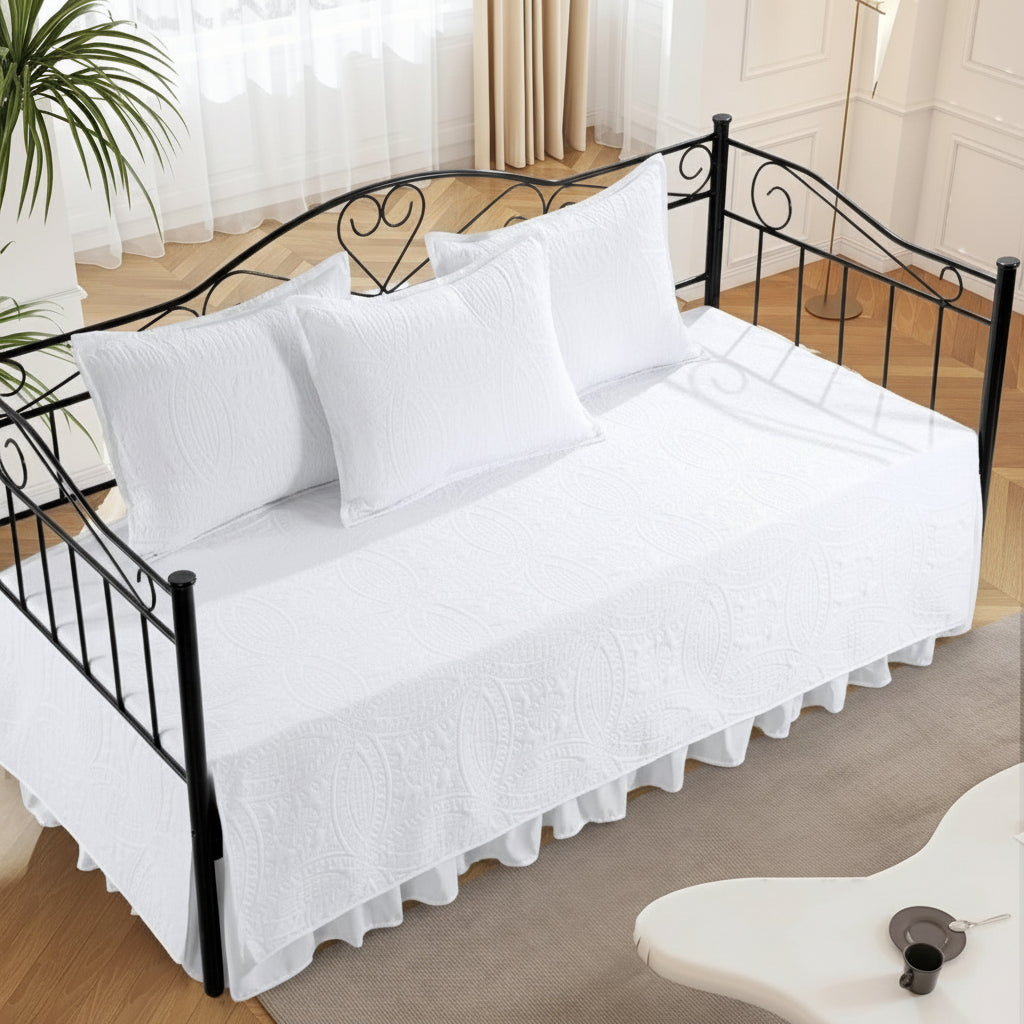 Coin Pattern - Daybed All Season Cozy Bedding Set - Anna's Linens