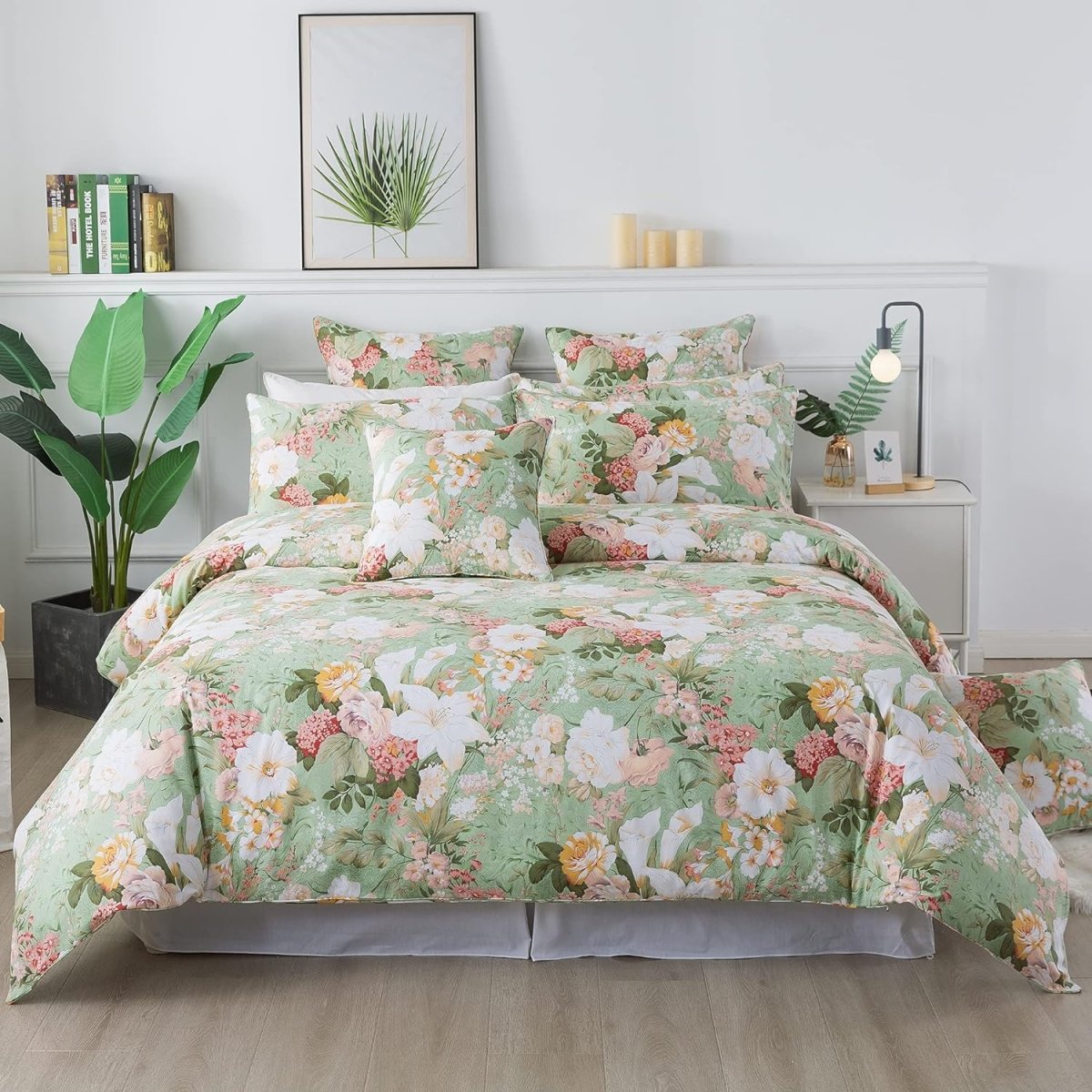 Cotton Reversible Soft Breathable Duvet Cover Set - Anna's Linens