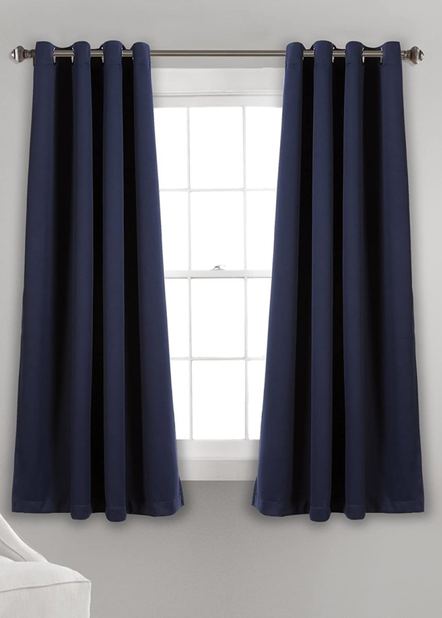 Decor Curtains - Grommet Panel with Insulated Blackout Lining - Anna's Linens