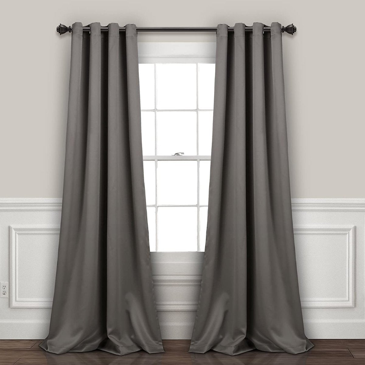 Decor Curtains - Grommet Panel with Insulated Blackout Lining - Anna's Linens