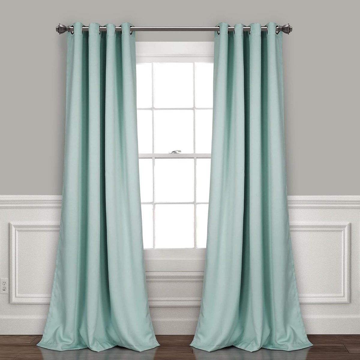 Decor Curtains - Grommet Panel with Insulated Blackout Lining - Anna's Linens