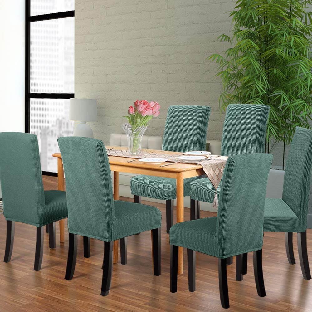 Dining Stretch Chair Covers Parsons Chair Slipcover Chair Covers Set of 4 - Anna's Linens