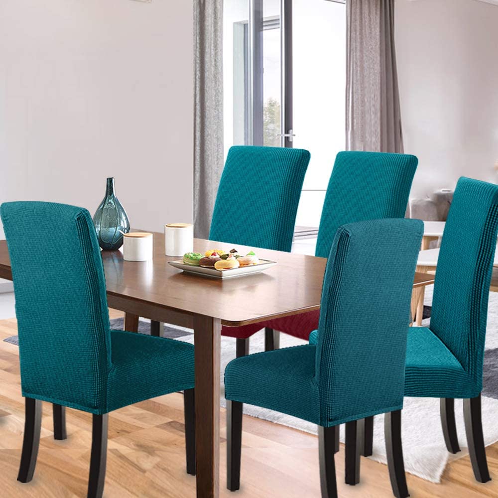 Dining Stretch Chair Covers Parsons Chair Slipcover Chair Covers Set of 4 - Anna's Linens
