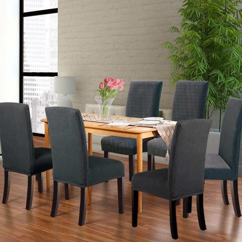 Dining Stretch Chair Covers Parsons Chair Slipcover Chair Covers Set of 4 - Anna's Linens