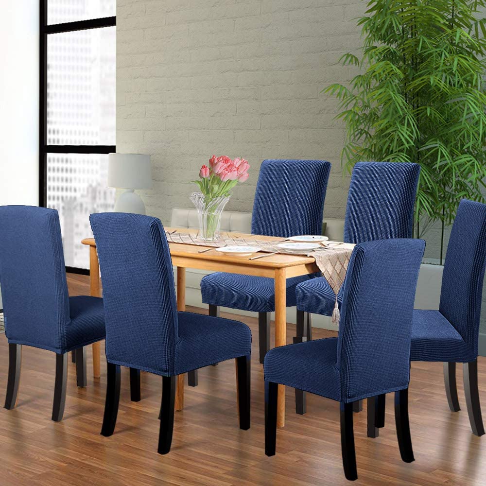 Dining Stretch Chair Covers Parsons Chair Slipcover Chair Covers Set of 4 - Anna's Linens