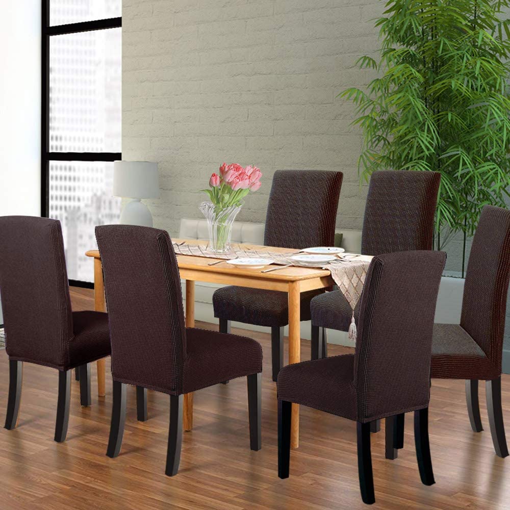 Dining Stretch Chair Covers Parsons Chair Slipcover Chair Covers Set of 4 - Anna's Linens