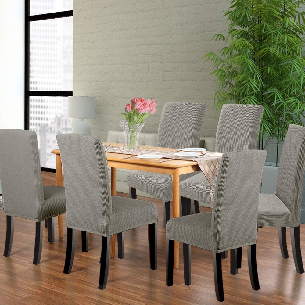 Dining Stretch Chair Covers Parsons Chair Slipcover Chair Covers Set of 4 - Anna's Linens
