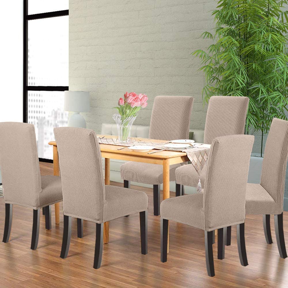 Dining Stretch Chair Covers Parsons Chair Slipcover Chair Covers Set of 4 - Anna's Linens