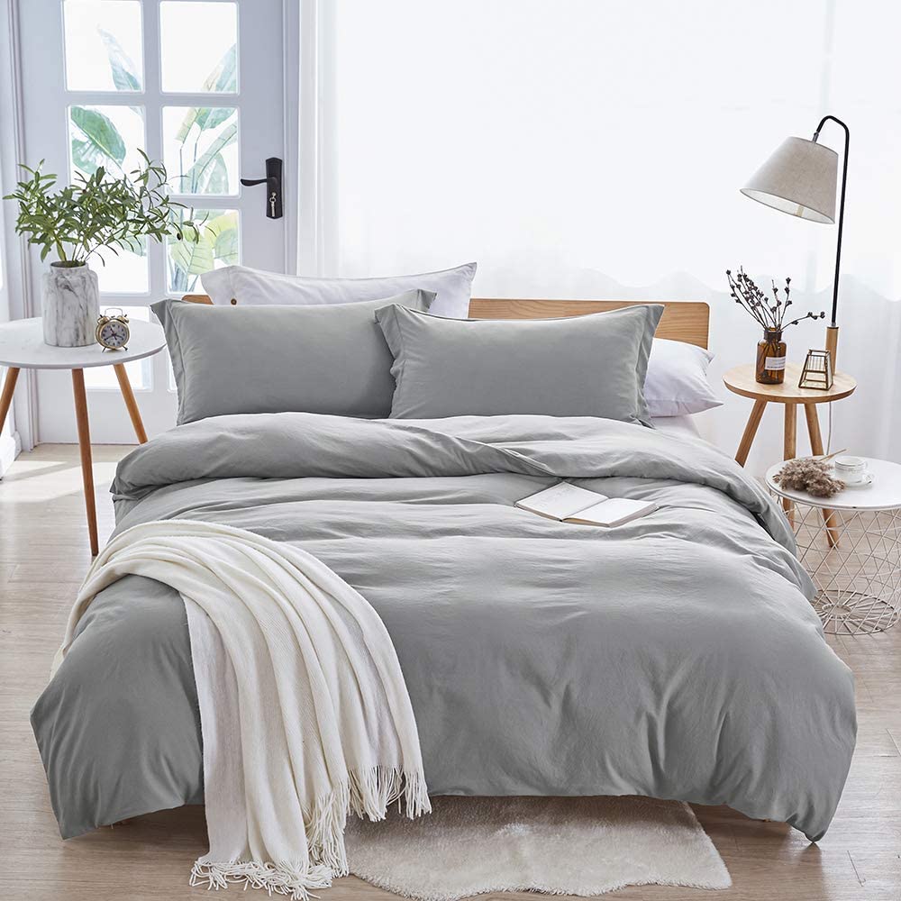 Duvet Cover Set Soft Breathable Zipper Closure - Anna's Linens