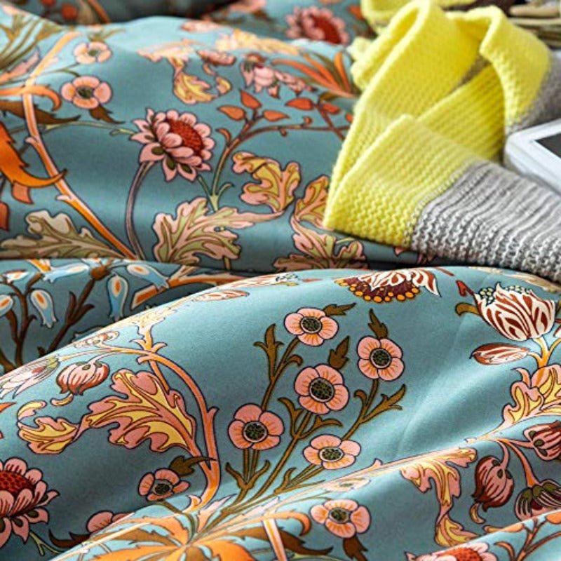 Flower Duvet Cover Bedding Set - Anna's Linens