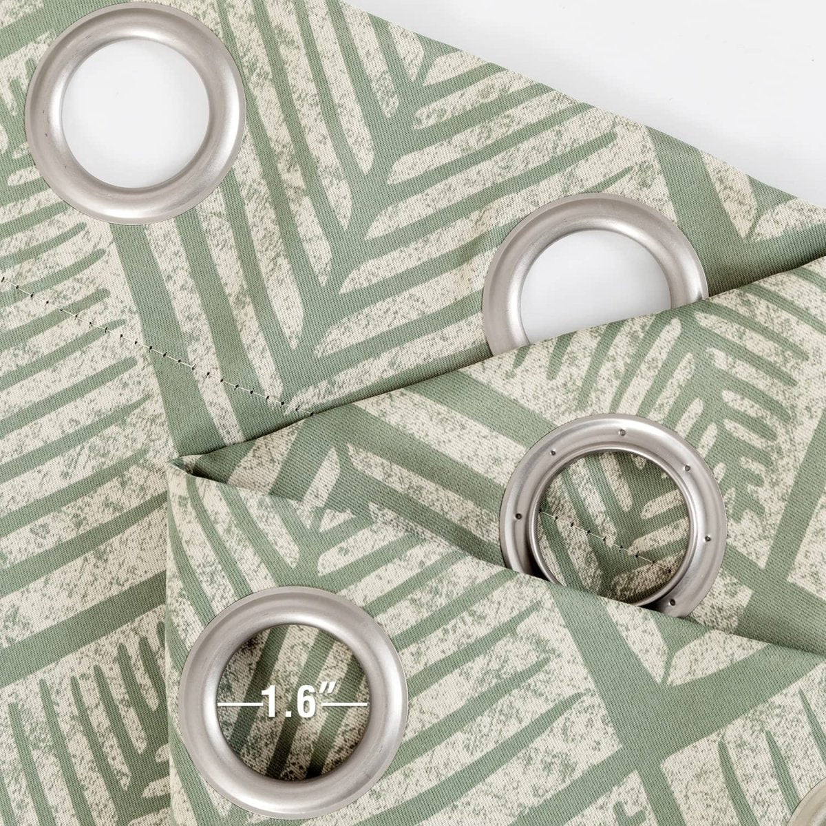 Geometric Pattern Design Darkening Thermal Insulated Blackout Curtains - Anna's Linens
