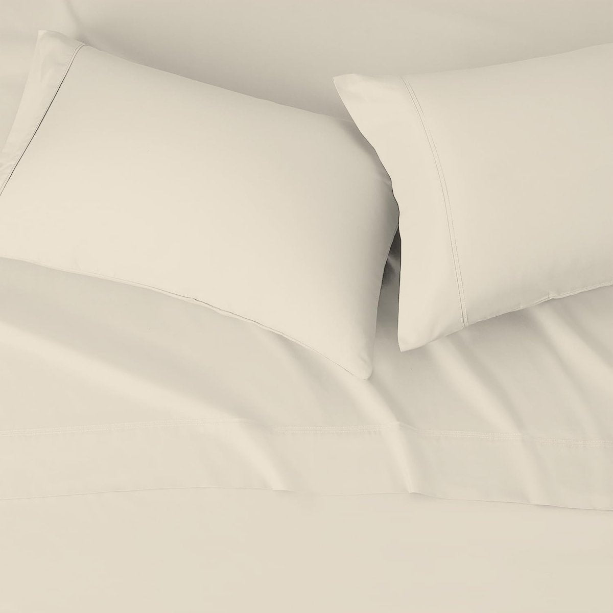 Highly Breathable Comfortable 100% Percale Cotton Cool Crisp 4 Pcs Bedding Set - Anna's Linens