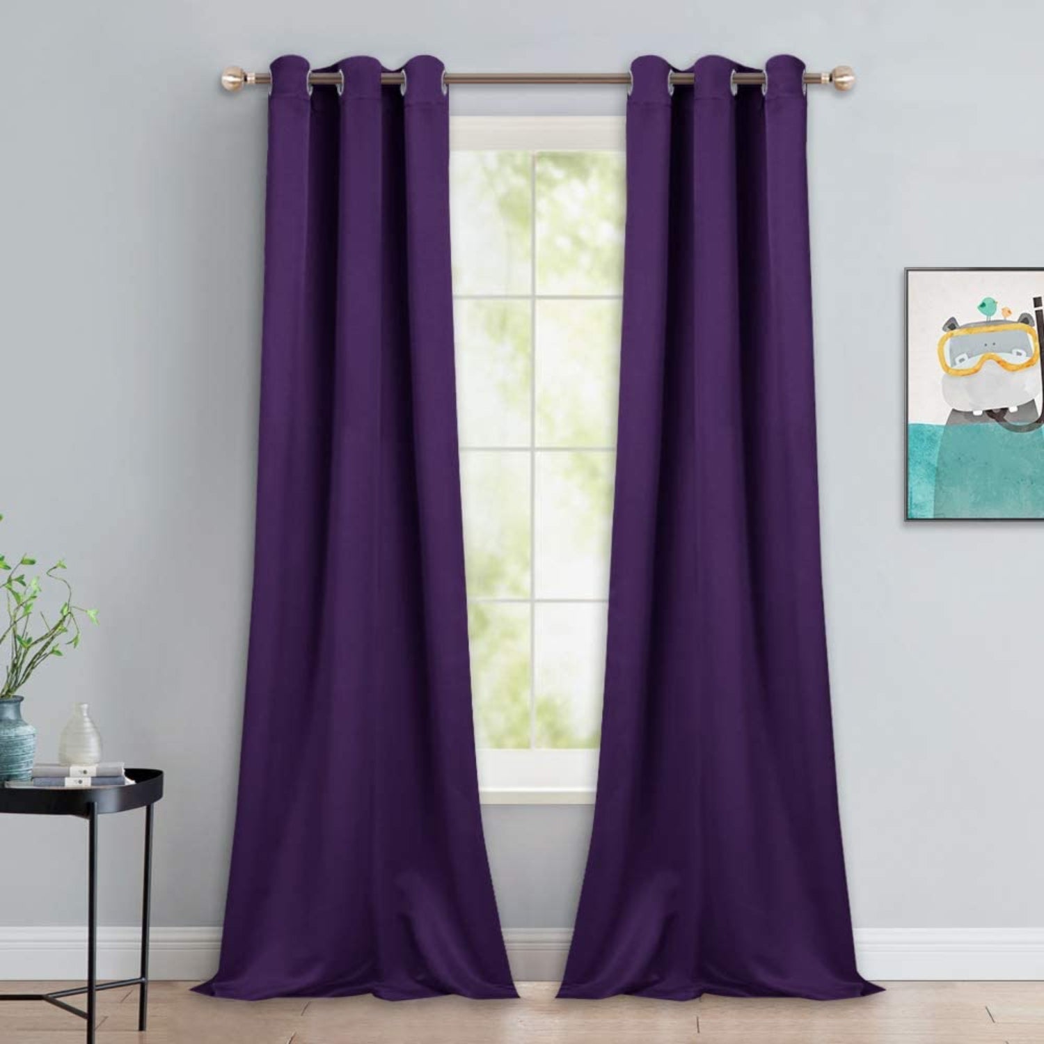Light Blocking Soft Fabric Curtain - Anna's Linens