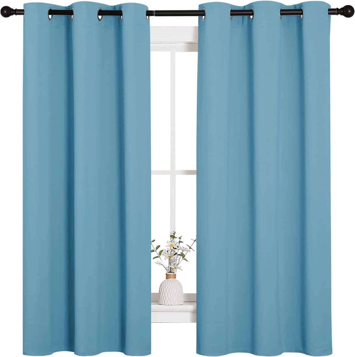 Light Blocking Soft Fabric Curtain - Anna's Linens
