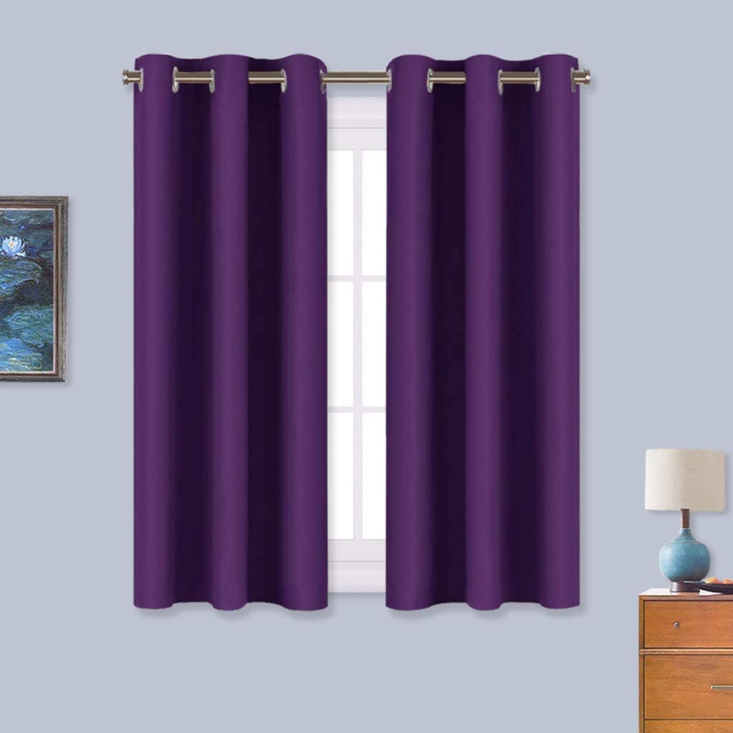 Light Blocking Soft Fabric Curtain - Anna's Linens