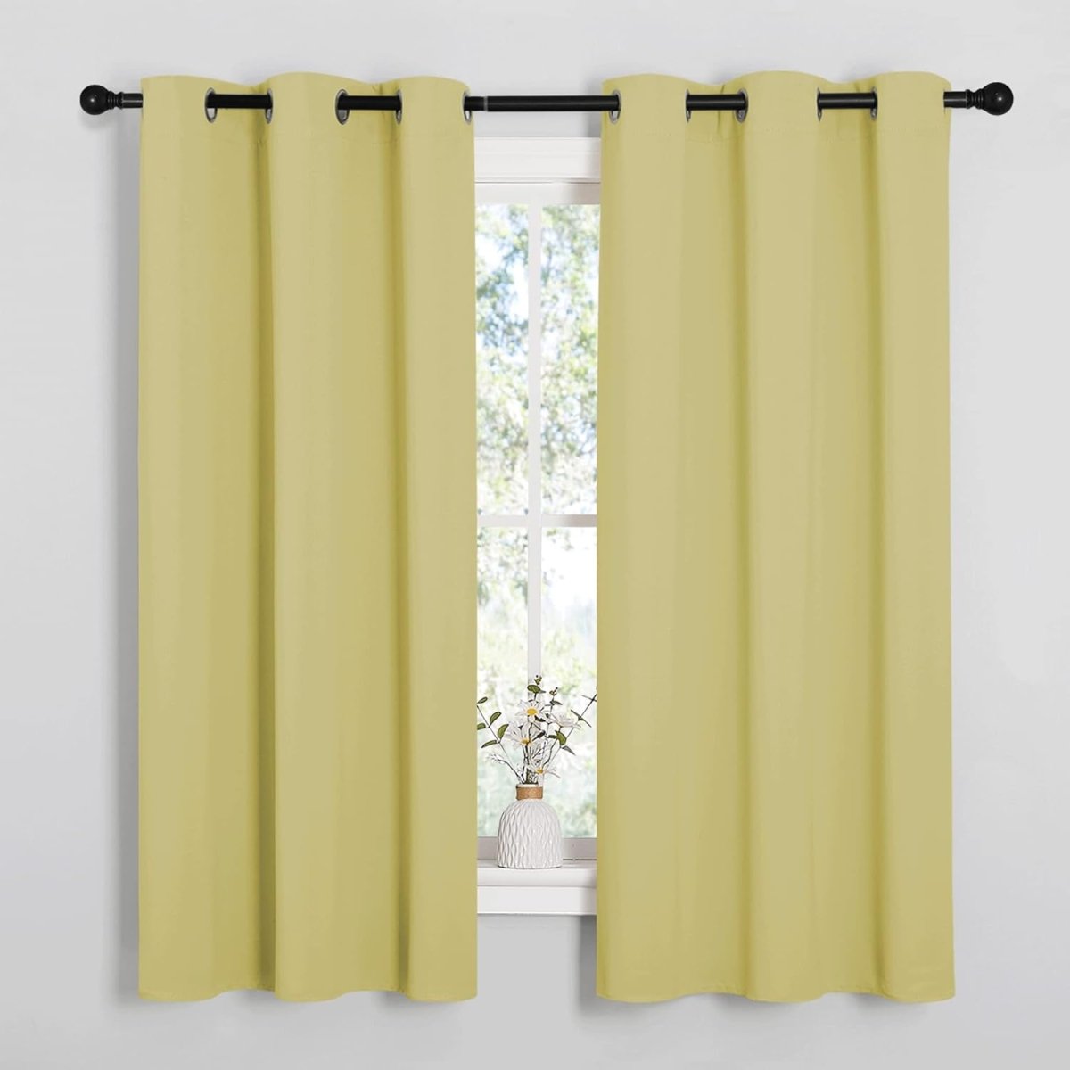 Light Blocking Soft Fabric Curtain - Anna's Linens