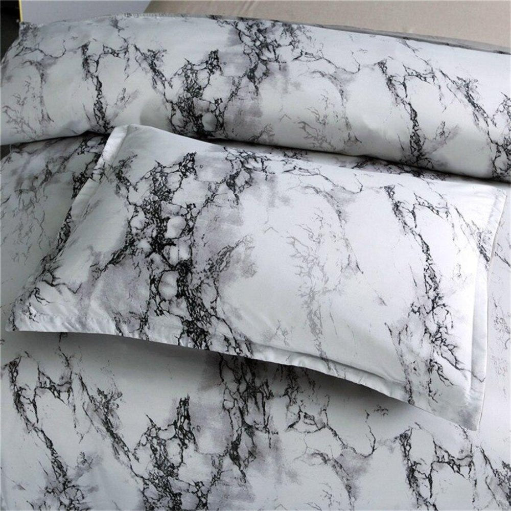 Marble Duvet Cover Bedding Set - Anna's Linens