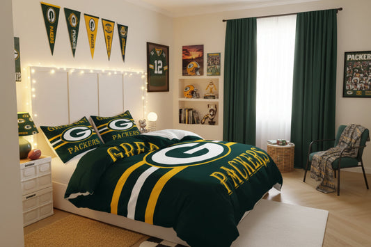 Green Bay Packers Inspired Bedding Collection
