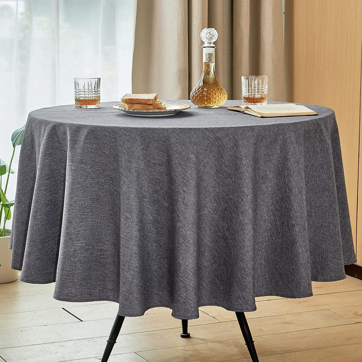 Rectangle Linen Waterproof Anti - Shrink Tablecloth - Anna's Linens