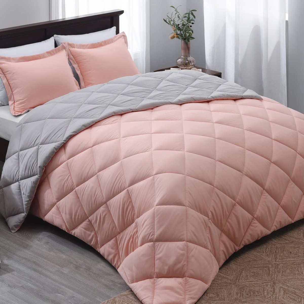 Reversible Down Alternative All Seasons Luxury Comforter Set - Anna's Linens